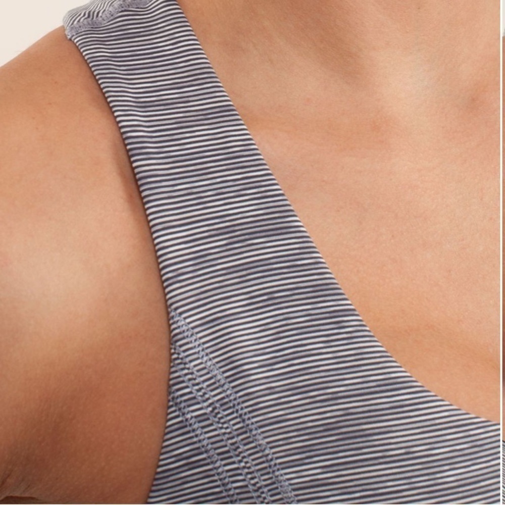 LULULEMON Power Dance Tank Gray Sz 10 - Picture 3 of 12